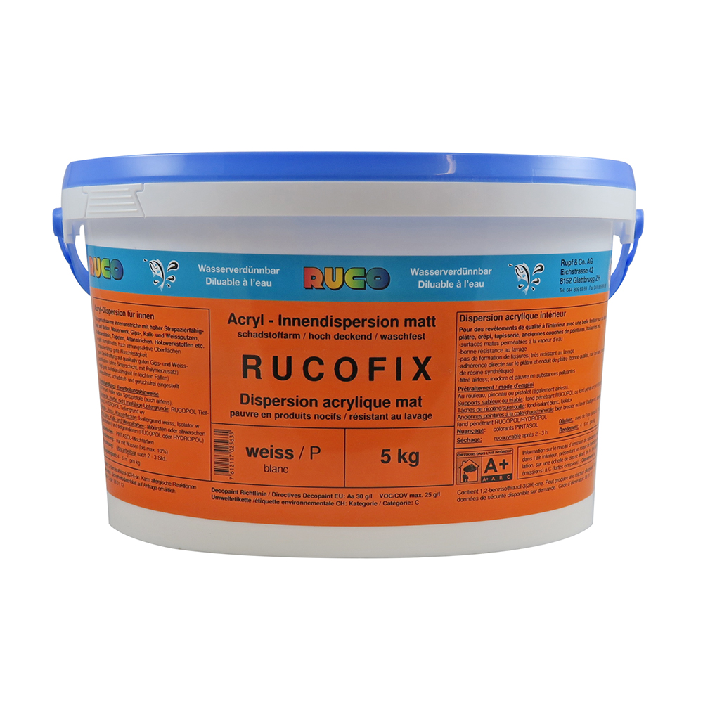 Picture of Ruco Rucofix Innendispersion Weiss 5kg