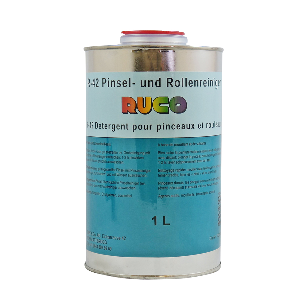 Bild von Ruco Pinsel- und Rollenreiniger 1 Liter