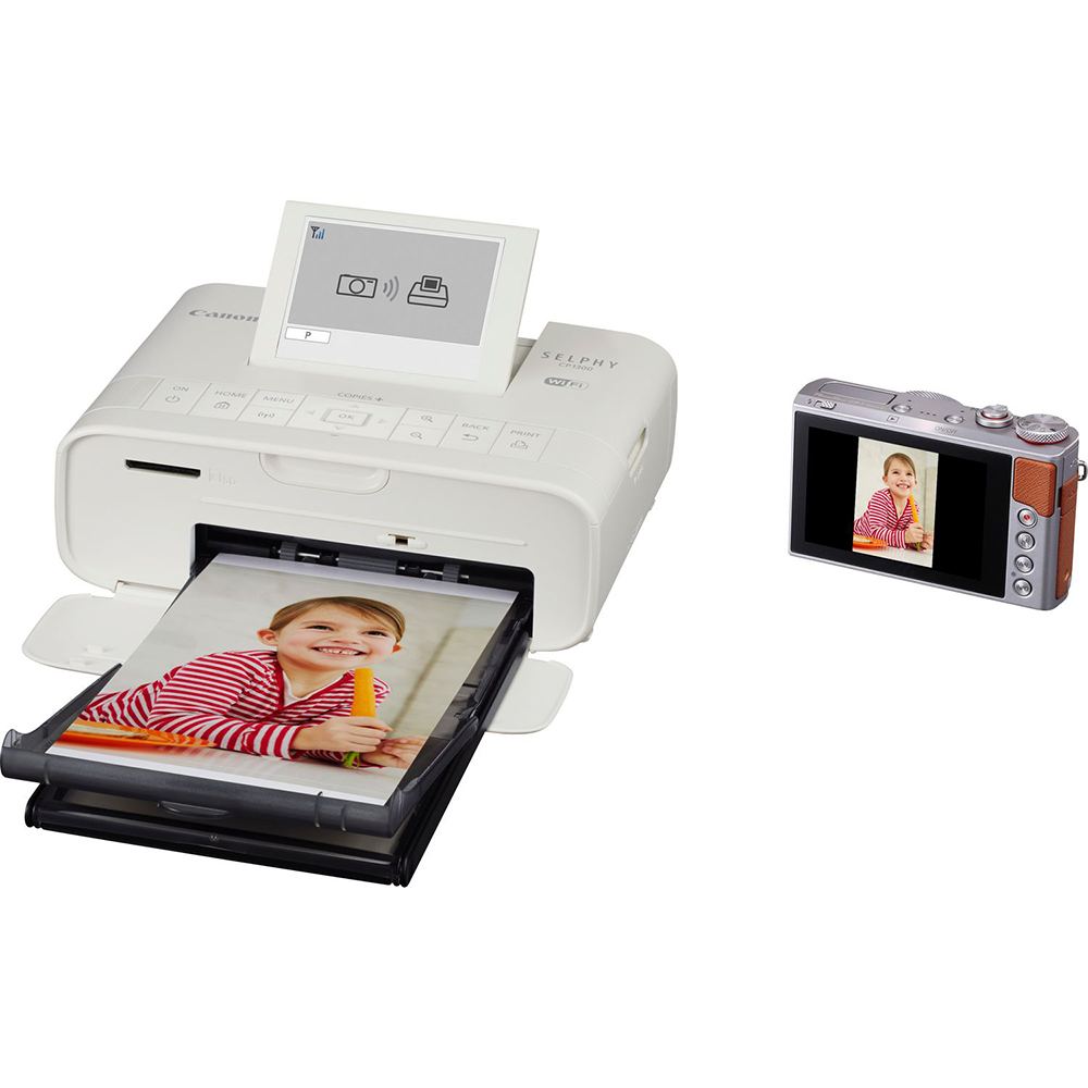 Bild von Canon Selphy CP1300 Fotodrucker weiss