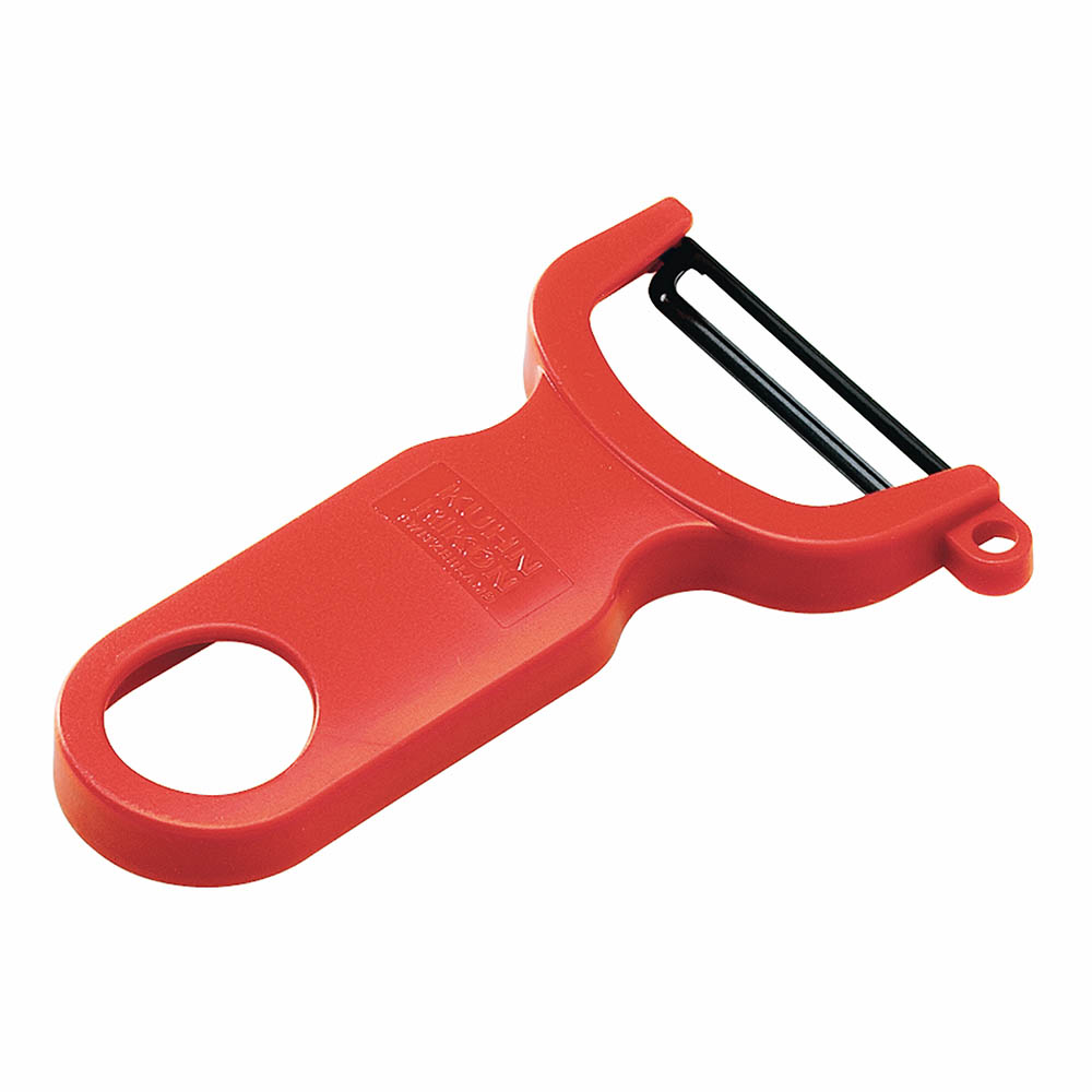 Bild von Kuhn Rikon Swiss Peeler Sparschäler rot