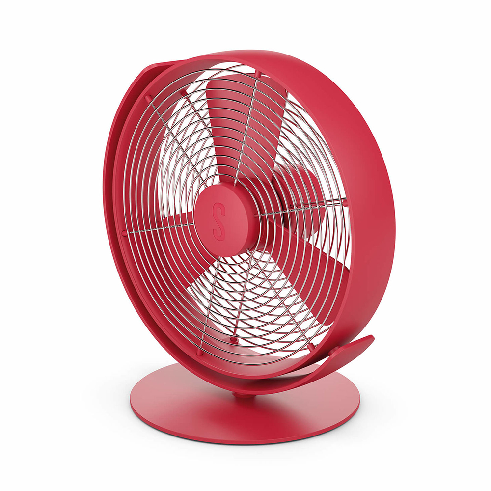 Bild von Stadler Form Tischventilator Tim Chili red 