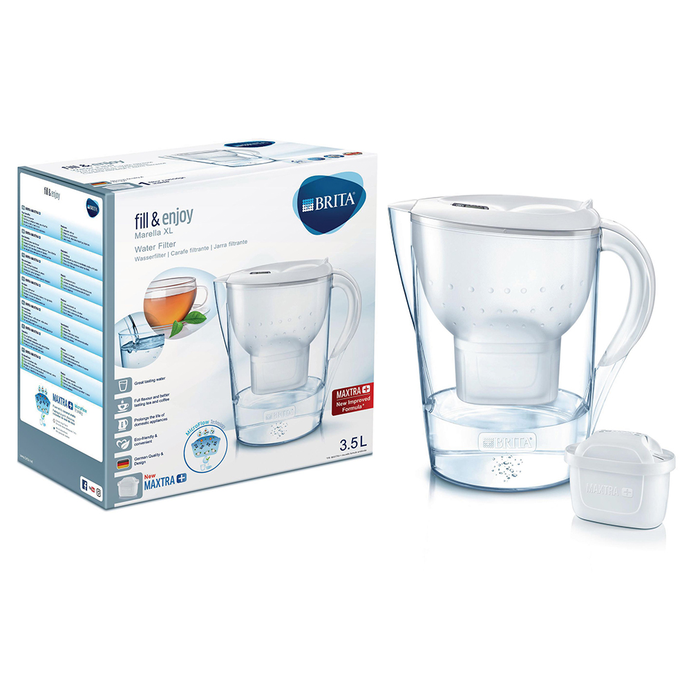 Bild von Brita Tischwasserfilter Marella XL weiss 3,5 Liter