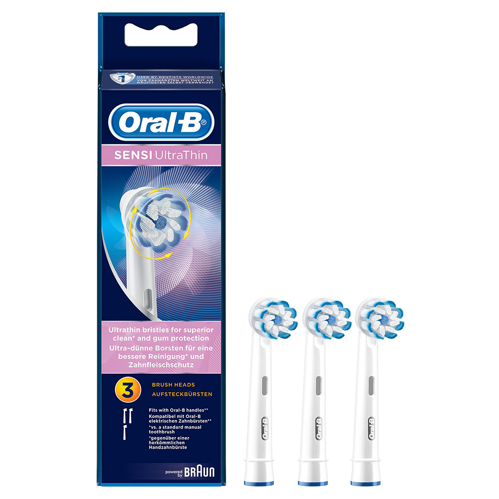 Bild von Oral-B Ersatz-Aufsteckbürsten Sensi UltraThin 4er-Packung