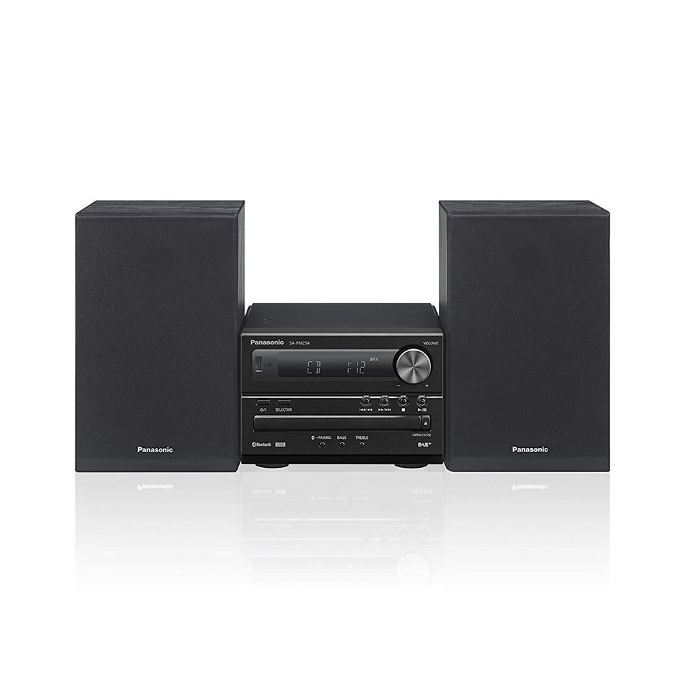 Bild von Panasonic SC-PM254 Schwarz, Bluetooth, CD, DAB+