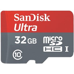 Bild von SanDisk Ultra micro-SDHC/UHS-I 32 GB Speicherkarte
