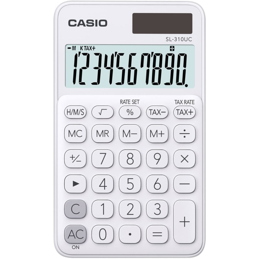 Bild von Casio Taschenrechner SL-310UC-WE Weiss