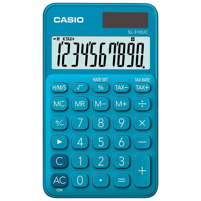 Bild von Casio Taschenrechner SL-310UC-BU Blau