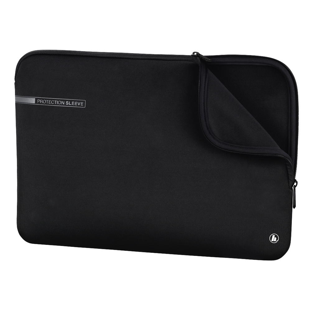 Bild von Hama Notebook-Sleeve Neoprene bis 44cm (17,3"), schwarz