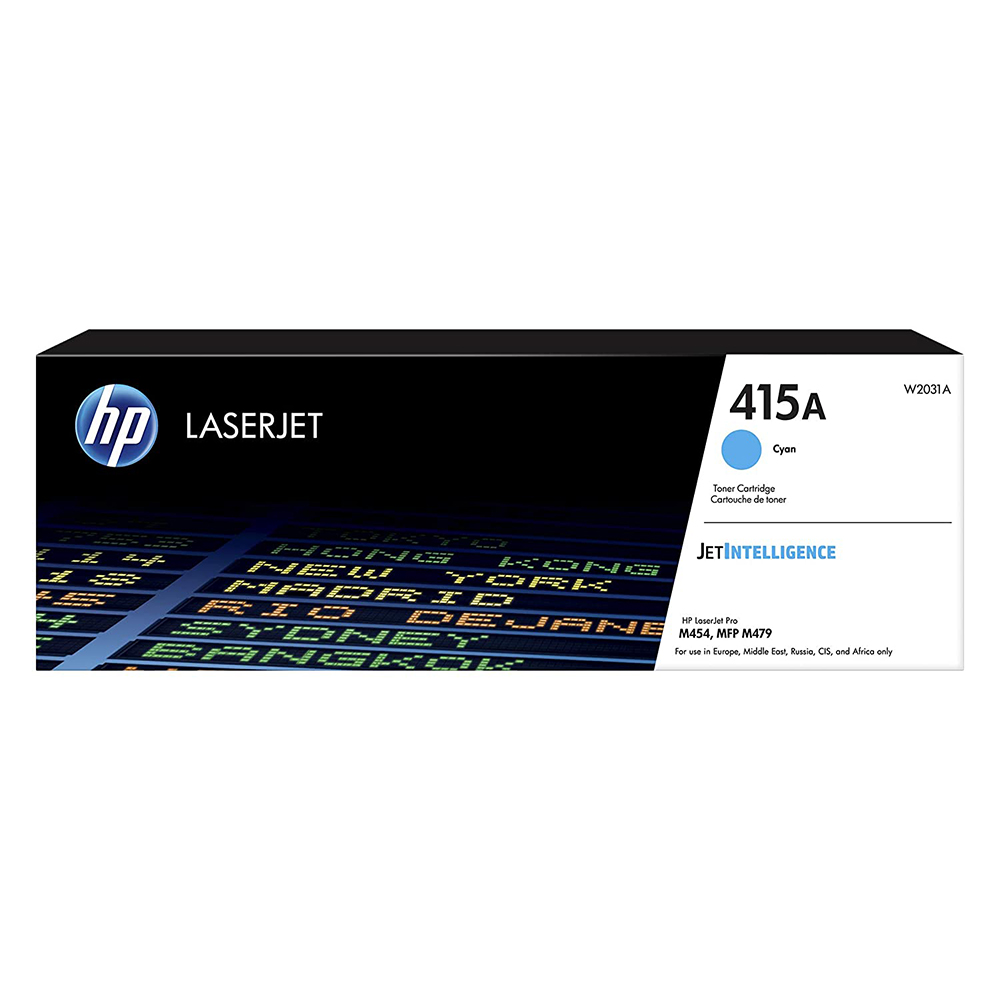 Picture of HP W2031A, Toner-Modul 415A, cyan, 2100 Seiten