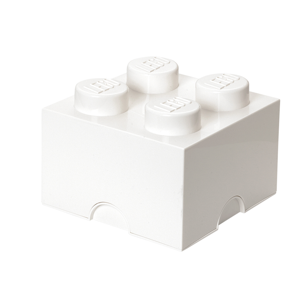 Bild von Lego Box 4 weiss