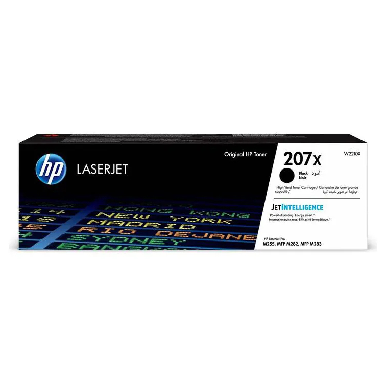 Bild von HP Toner 207X, W2210X, Schwarz, 3150 Seiten 