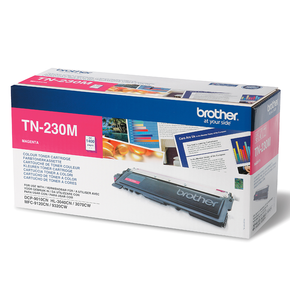 Bild von Brother Toner TN-230M, Magenta, 1400 Seiten