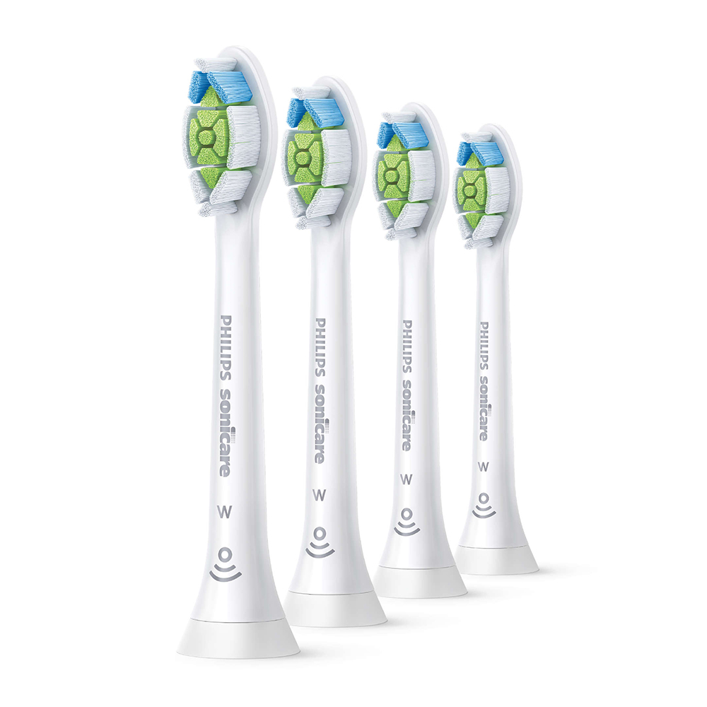 Bild von Philips Sonicare Ersatz-Aufsteckbürsten W2 Optimal White 4er-Packung weiss