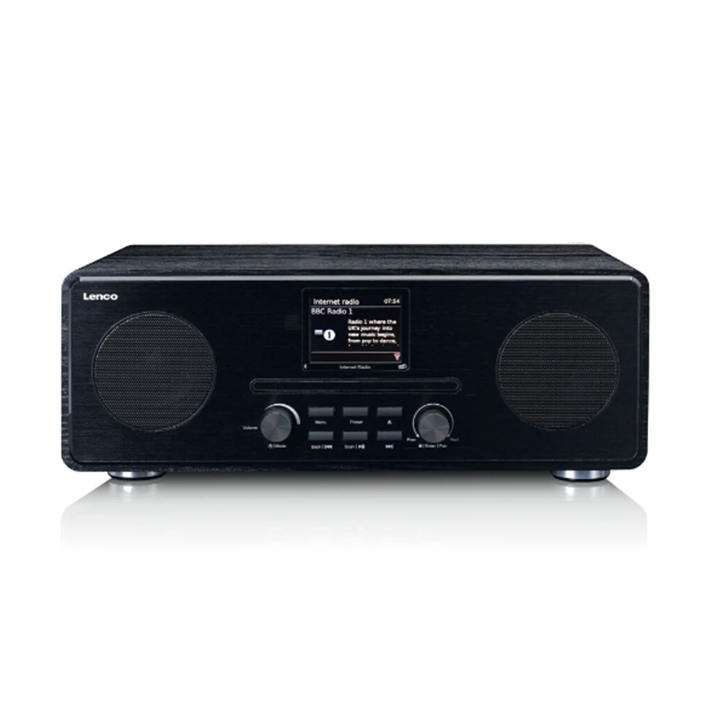 Bild von Lenco DIR-260 DAB+ / Internetradio, schwarz