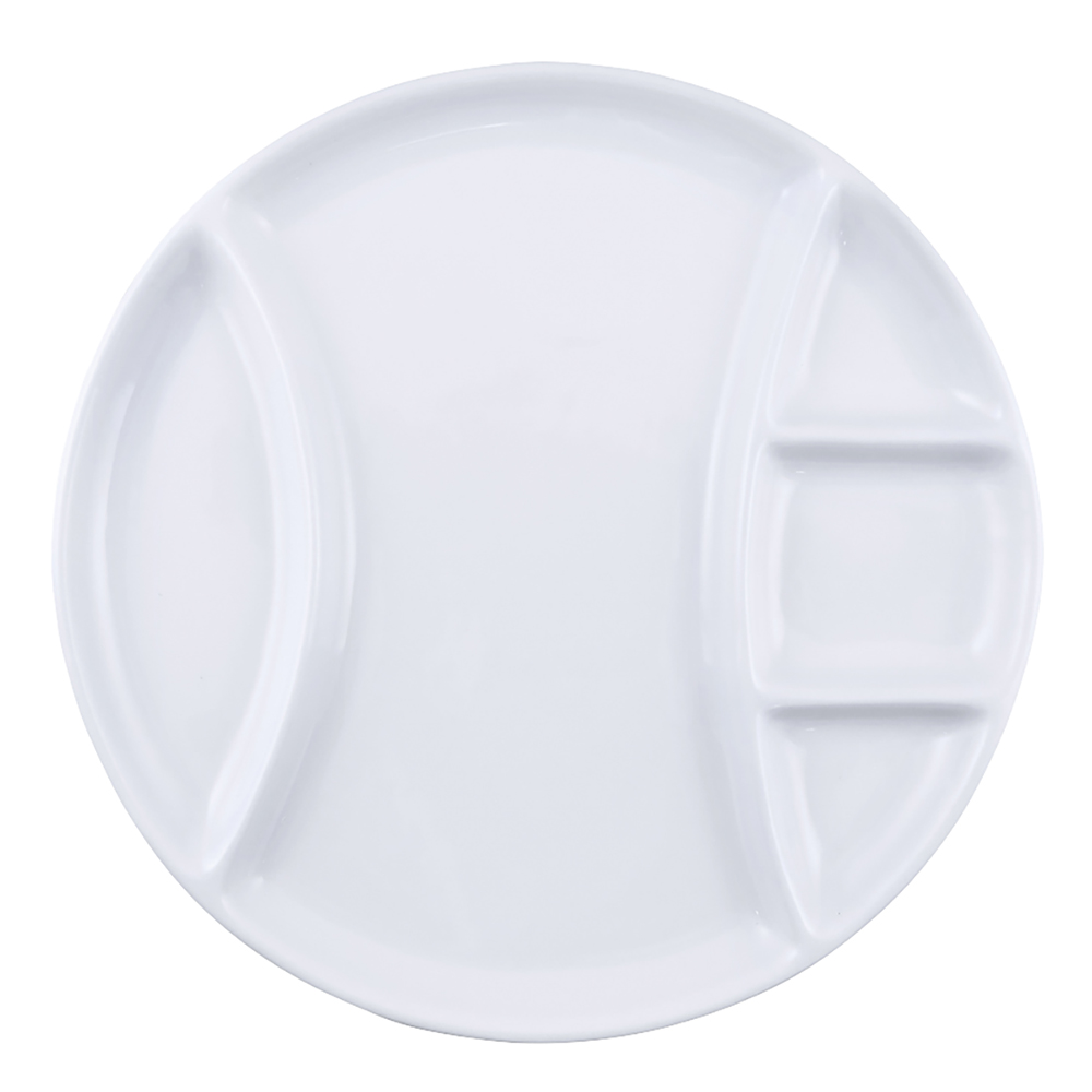 Bild von Swissmar Raclette- und Fondueteller 4-teiliges Set weiss