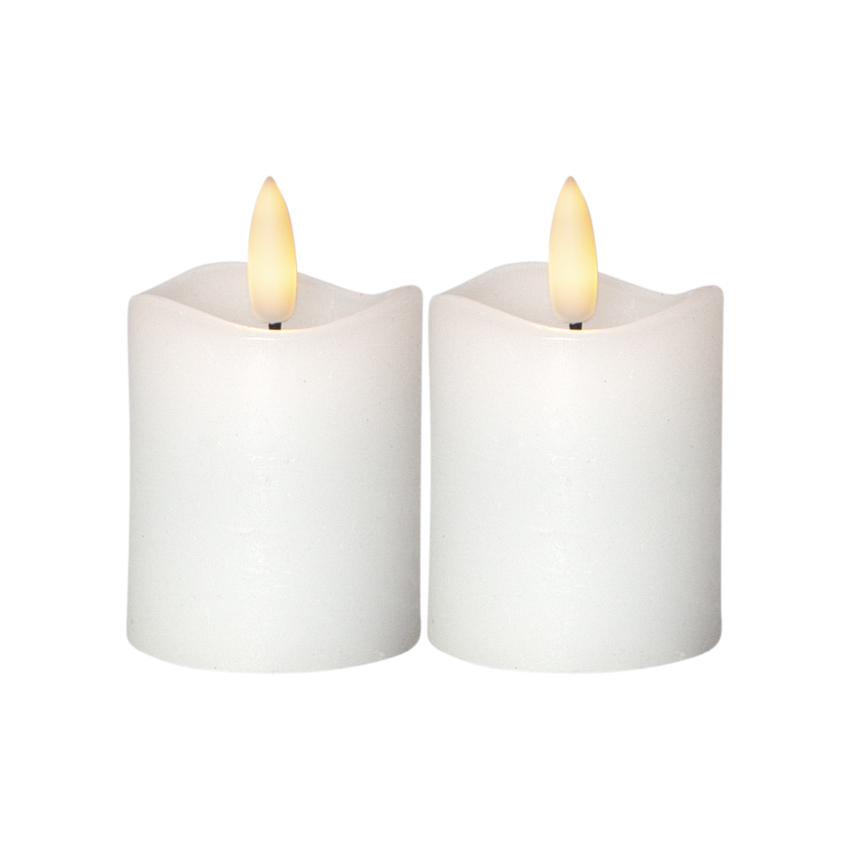 Bild von Star Trading LED Kerze Indoor 7.5cm 2er Set