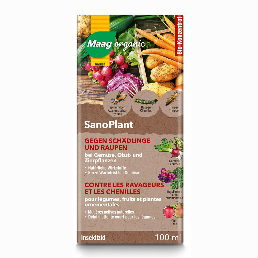 Bild von Maag organic SanoPlant Gegen Schädlinge und Raupen 100ml