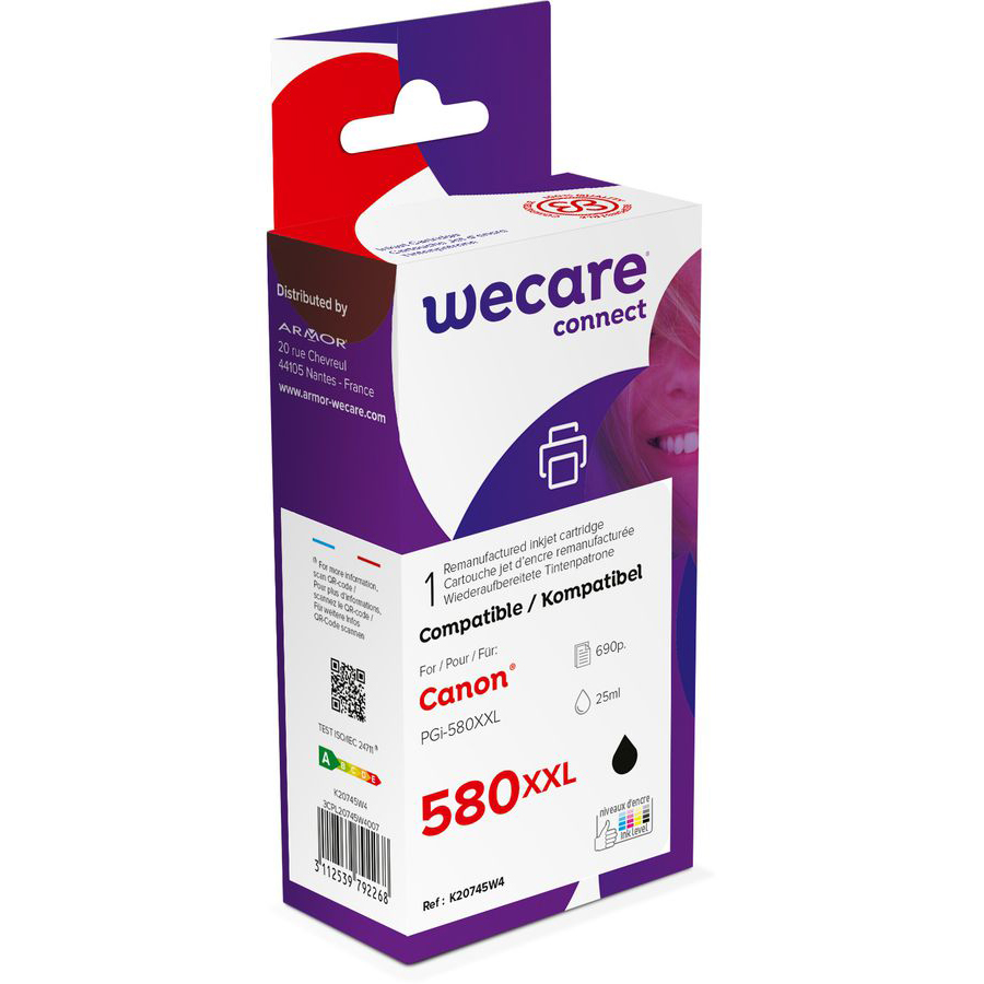 Bild von WECARE Canon 580XXL schwarz