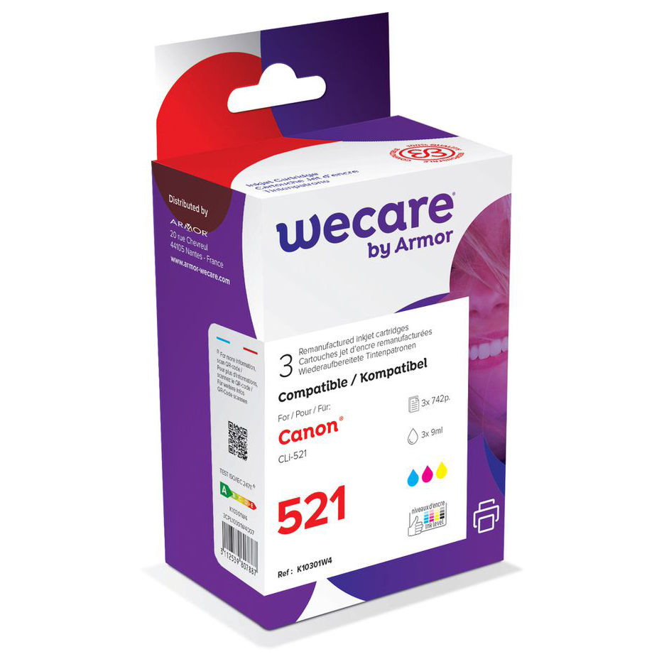 Bild von WECARE Canon 521  Multipack