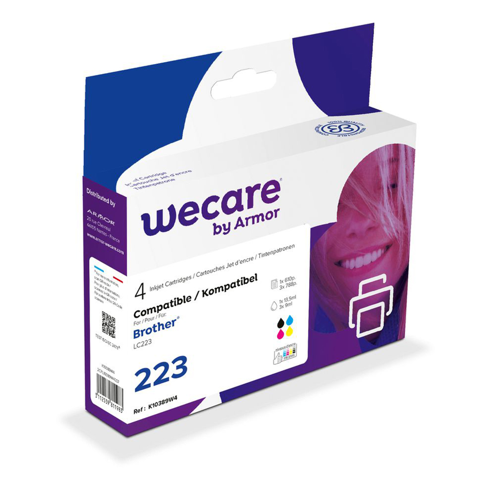 Picture of WECARE Brother LC-223VAL  Mulitpack