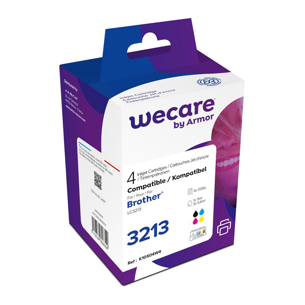 Bild von WECARE Brother LC-3213V  Mulitpack