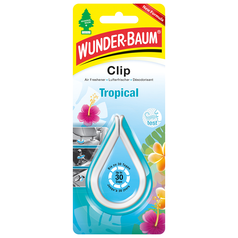 Picture of Wunder-Baum Auto-Lufterfrischer Clip Tropical