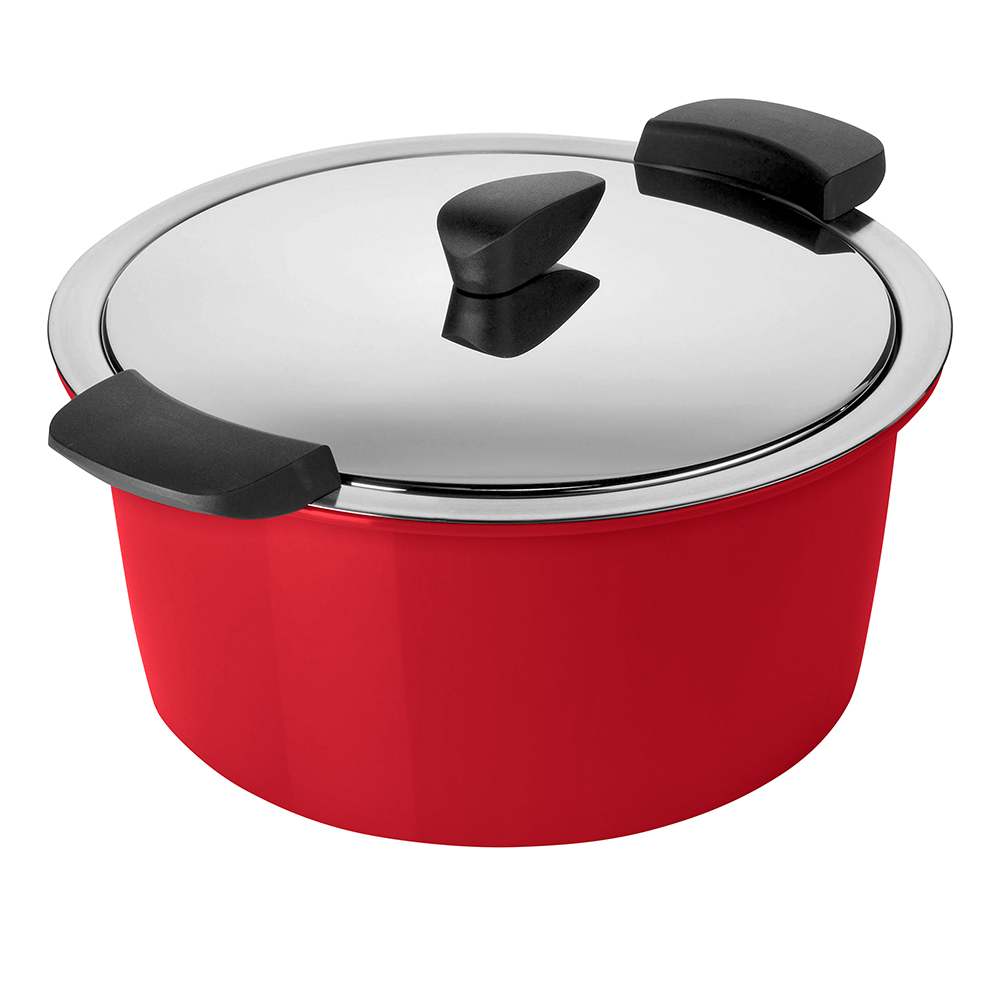 Picture of Kuhn Rikon Hotpan Servierkasserolle 3 L / 22 cm rot