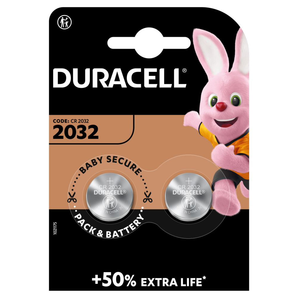 Bild von Duracell Knopfzellenbatterie CR 2032