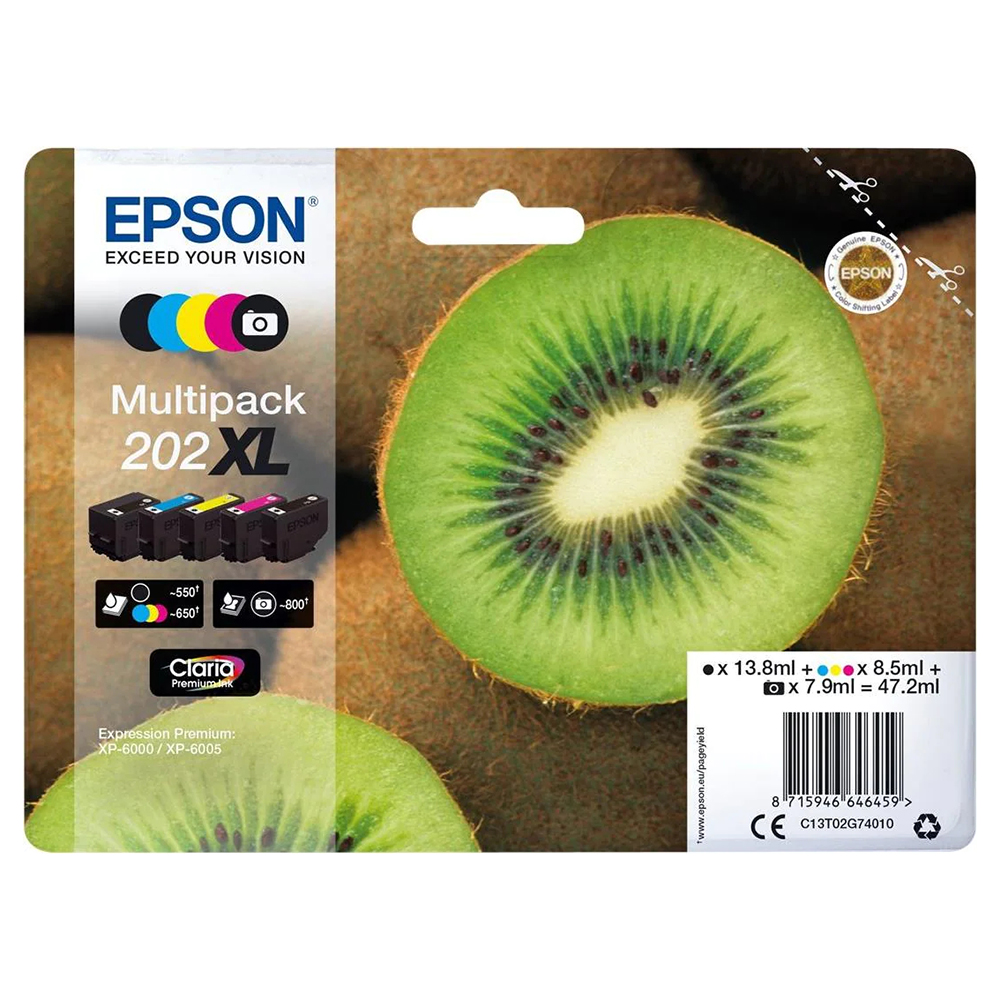 Bild von Epson Multipack 202XL