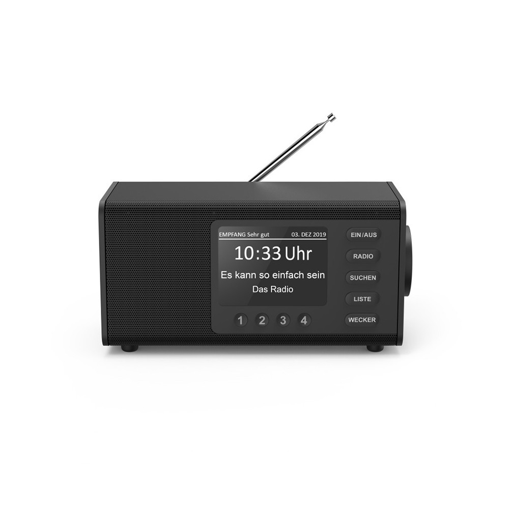 Bild von Hama Digitalradio "DR1000DE", DAB+/UKW, schwarz