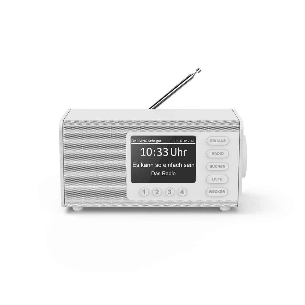 Bild von Hama Digitalradio "DR1000DE", DAB+/UKW, weiss