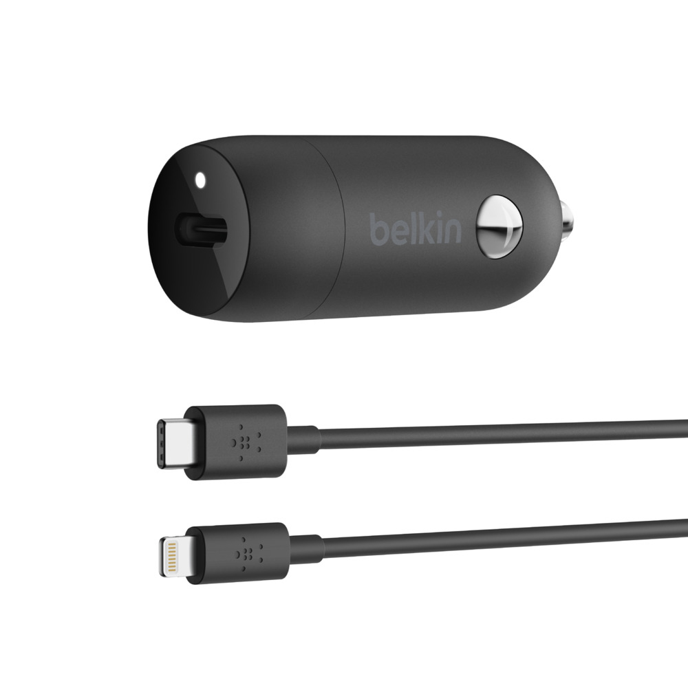 Bild von Belkin USB-C Auto Charger 18W, schwarz