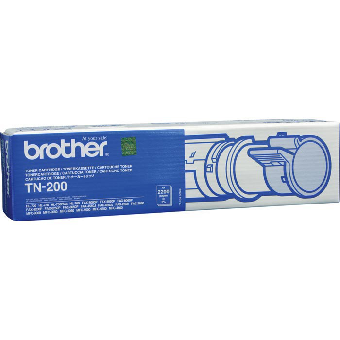 Bild von Brother Toner TN-200, Schwarz, 2200 Seiten