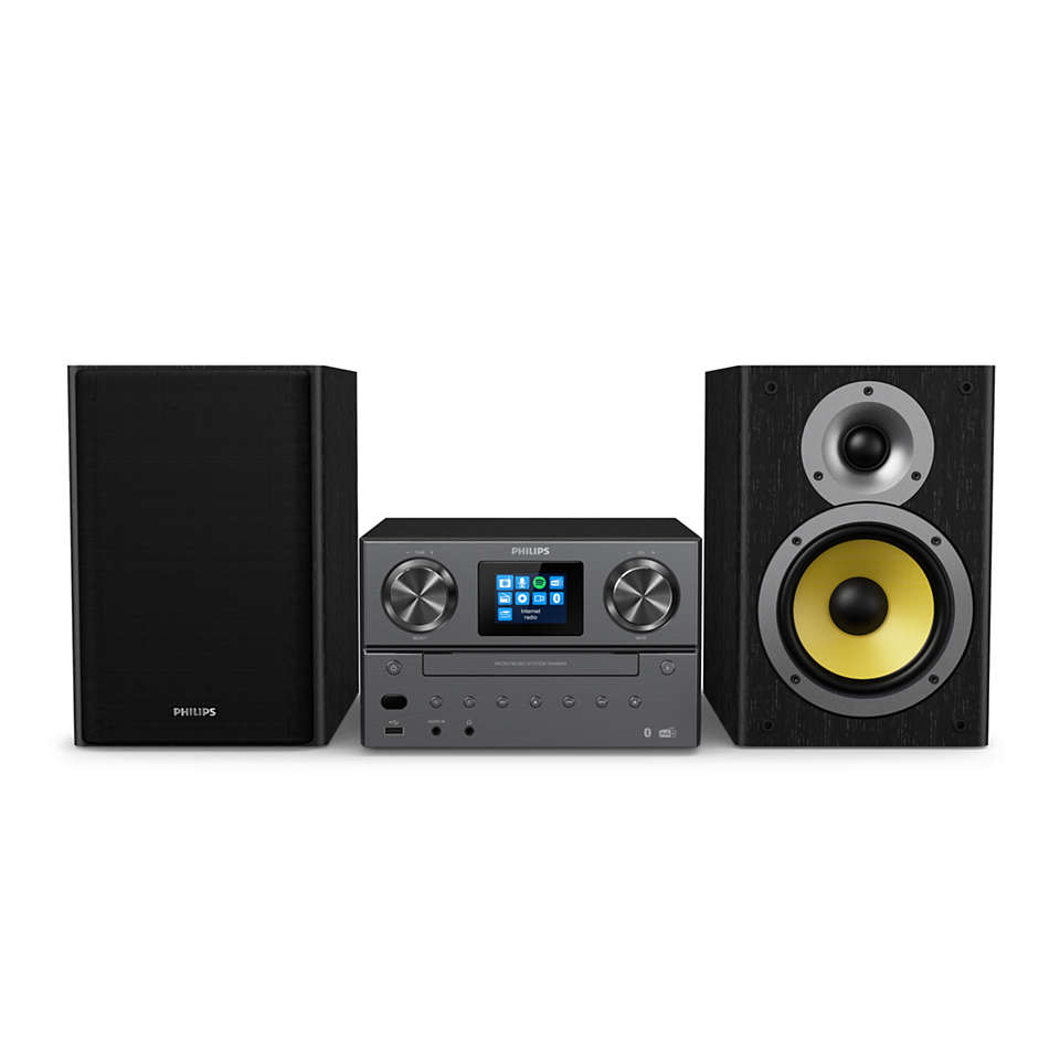 Bild von Philips Micro-HiFi Anlage TAM8905/10 Schwarz