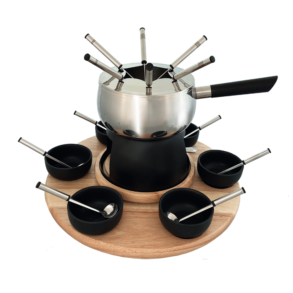Bild von Rotel Fleischfonduegarnitur Wood F0502