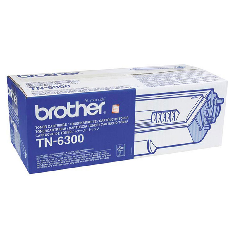 Bild von Brother TN-6300, Schwarz, 3000 Seiten 