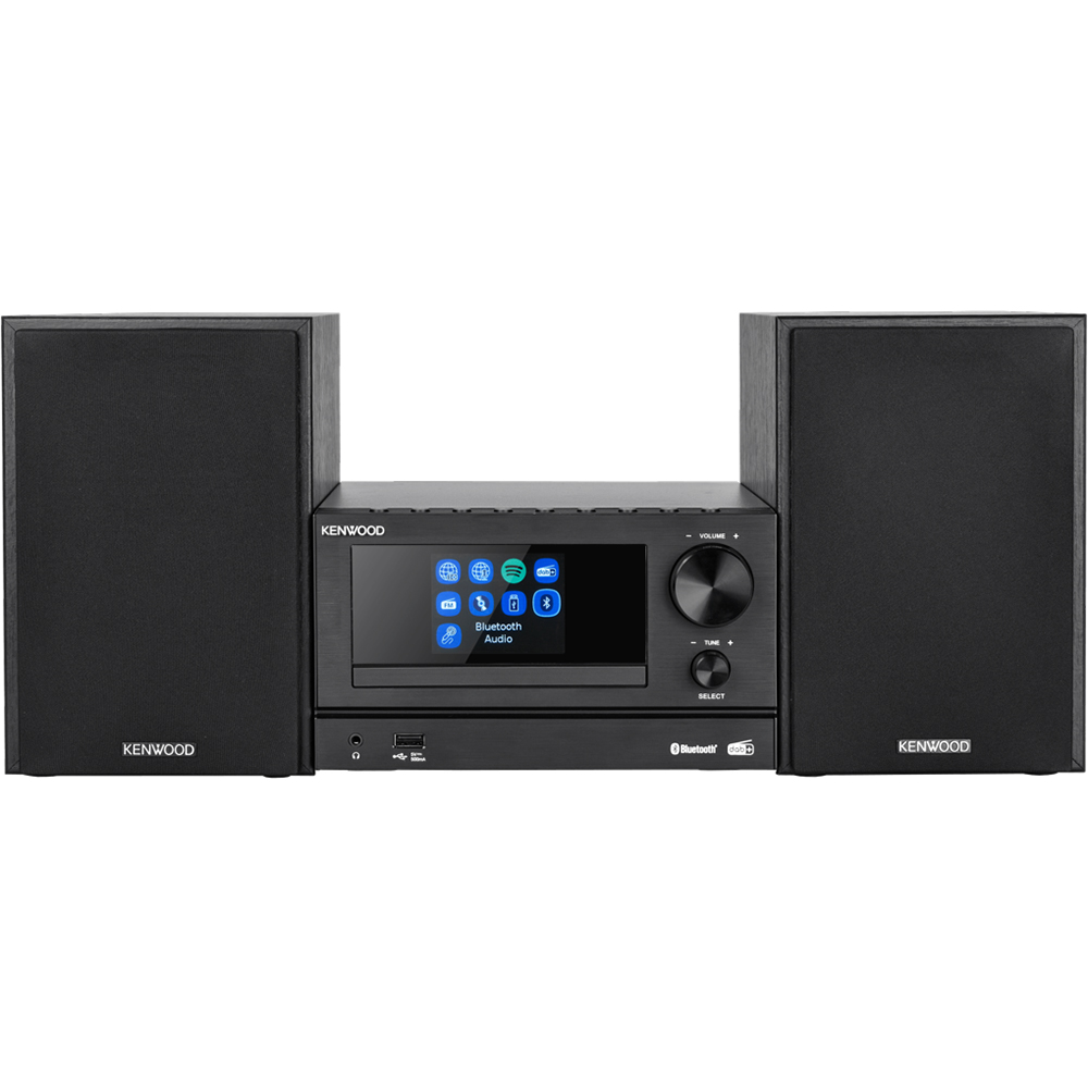 Picture of Kenwood Micro-HiFi M-7000S, schwarz, DAB+,Internet