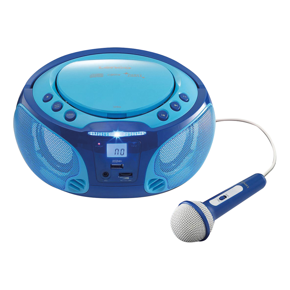 Bild von Lenco CD-Player SCD-650, blau