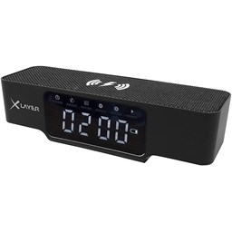 Bild von Xlayer Wireless Charging Alarm Clock, schwarz
