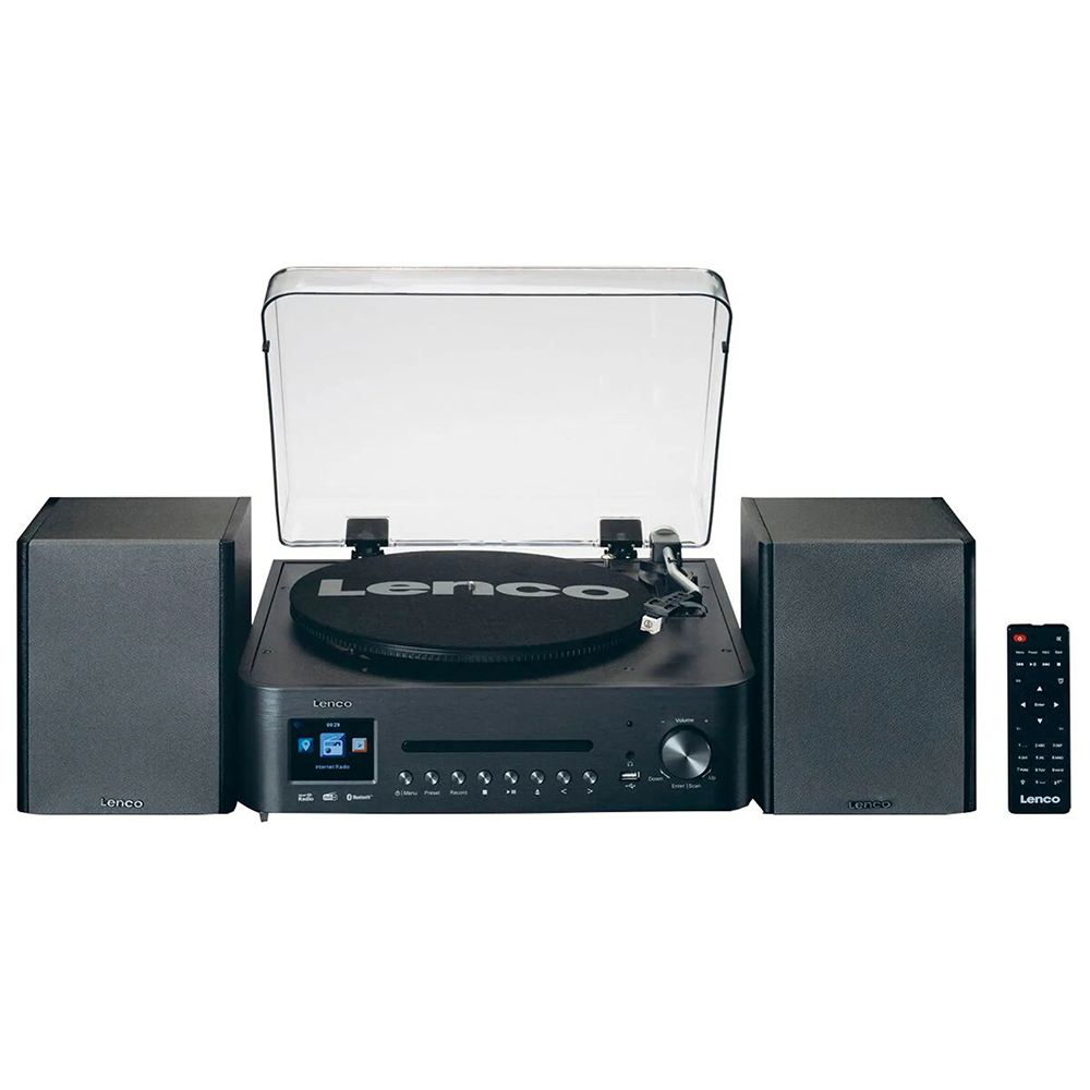 Bild von Lenco HiFi-Set MC-460 DAB+, Platten, CD, Internet