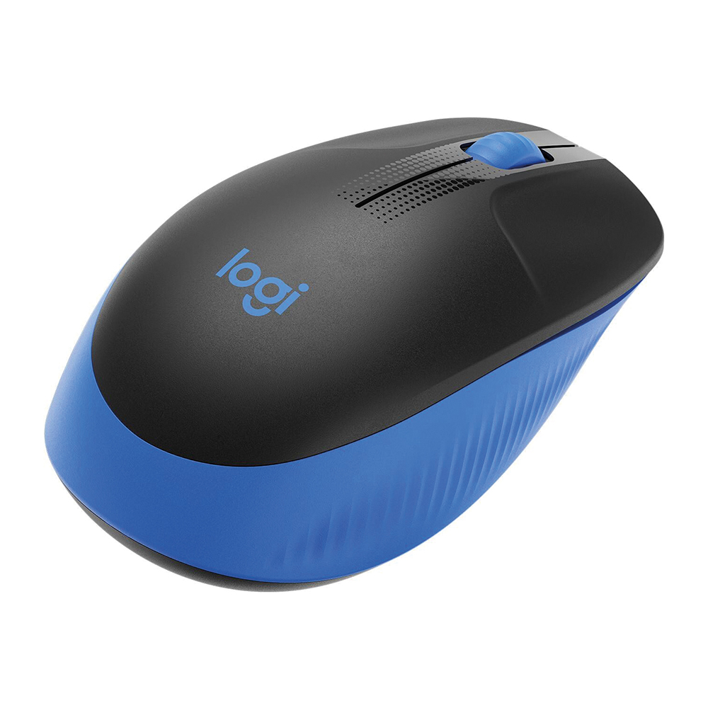 Bild von Logitech Maus M190 Blau/Schwarz