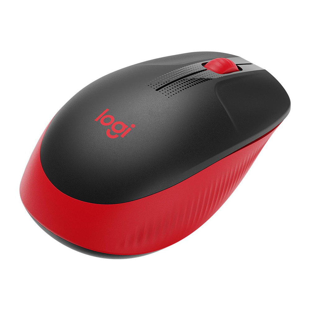 Bild von Logitech Maus M190 Rot/Schwarz