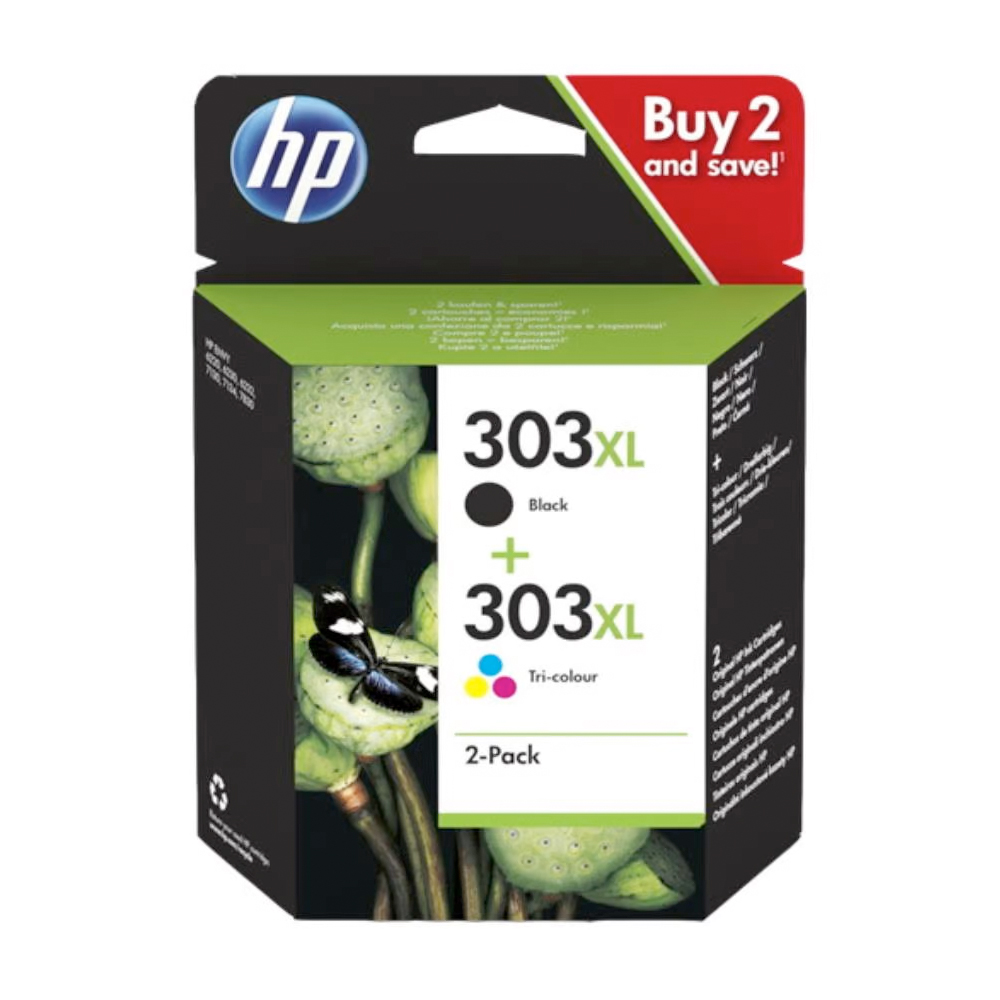 Bild von HP Combopack 303 CMYK 