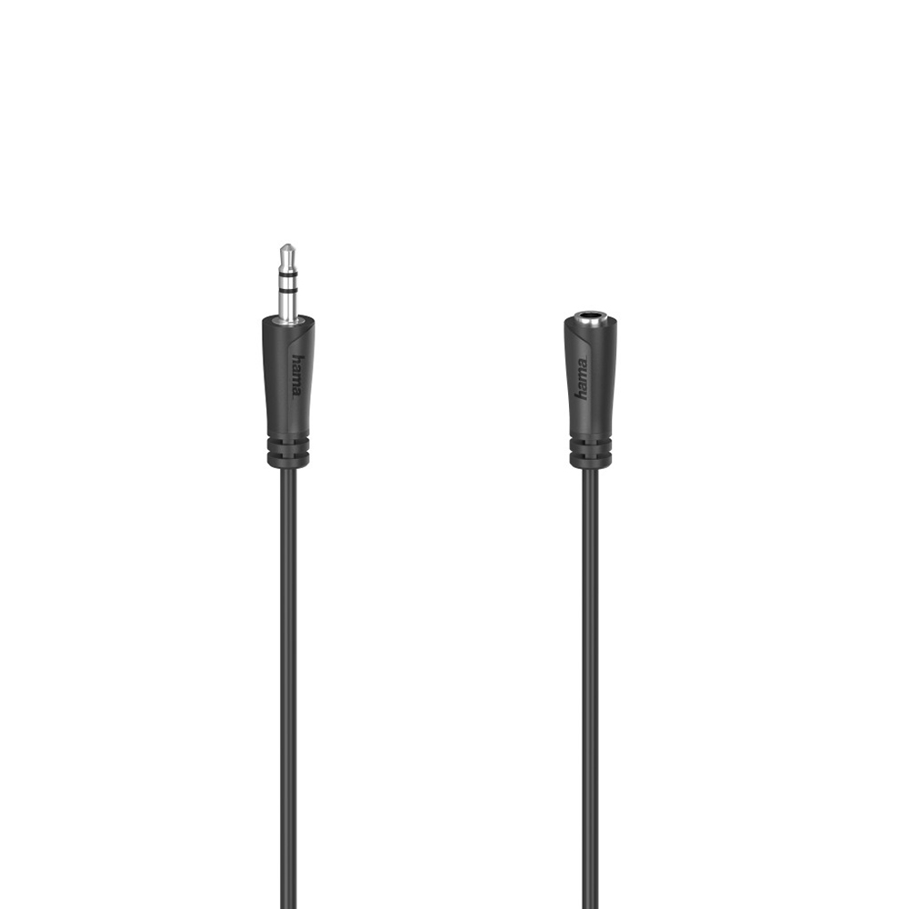 Bild von Hama Audio-Verlängerungskabel, 3,5-mm-Klinken, 5.0m