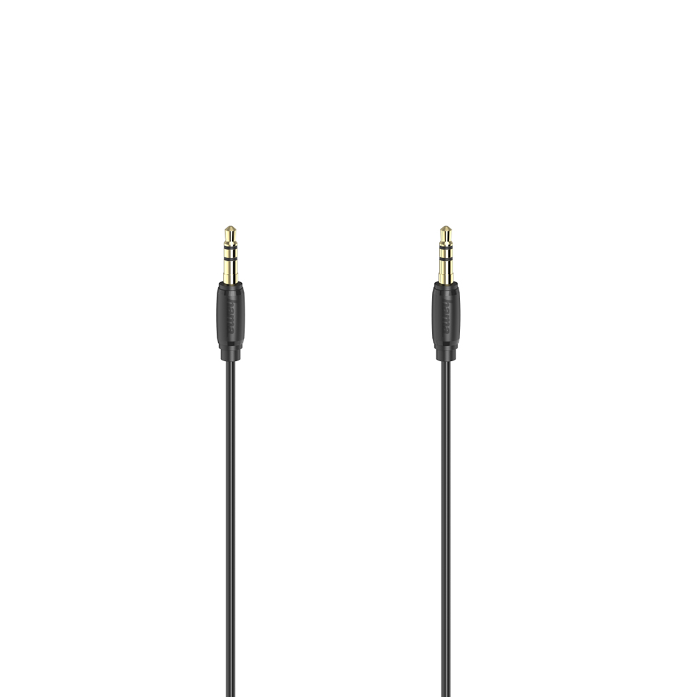 Bild von Hama Audio-Kabel, 3,5-mm-Klinken, ultradünn, 0.5m