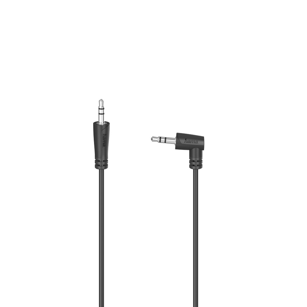 Bild von Hama Audio-Kabel, 3,5-mm-Klinken-St. 90°, 1.5m