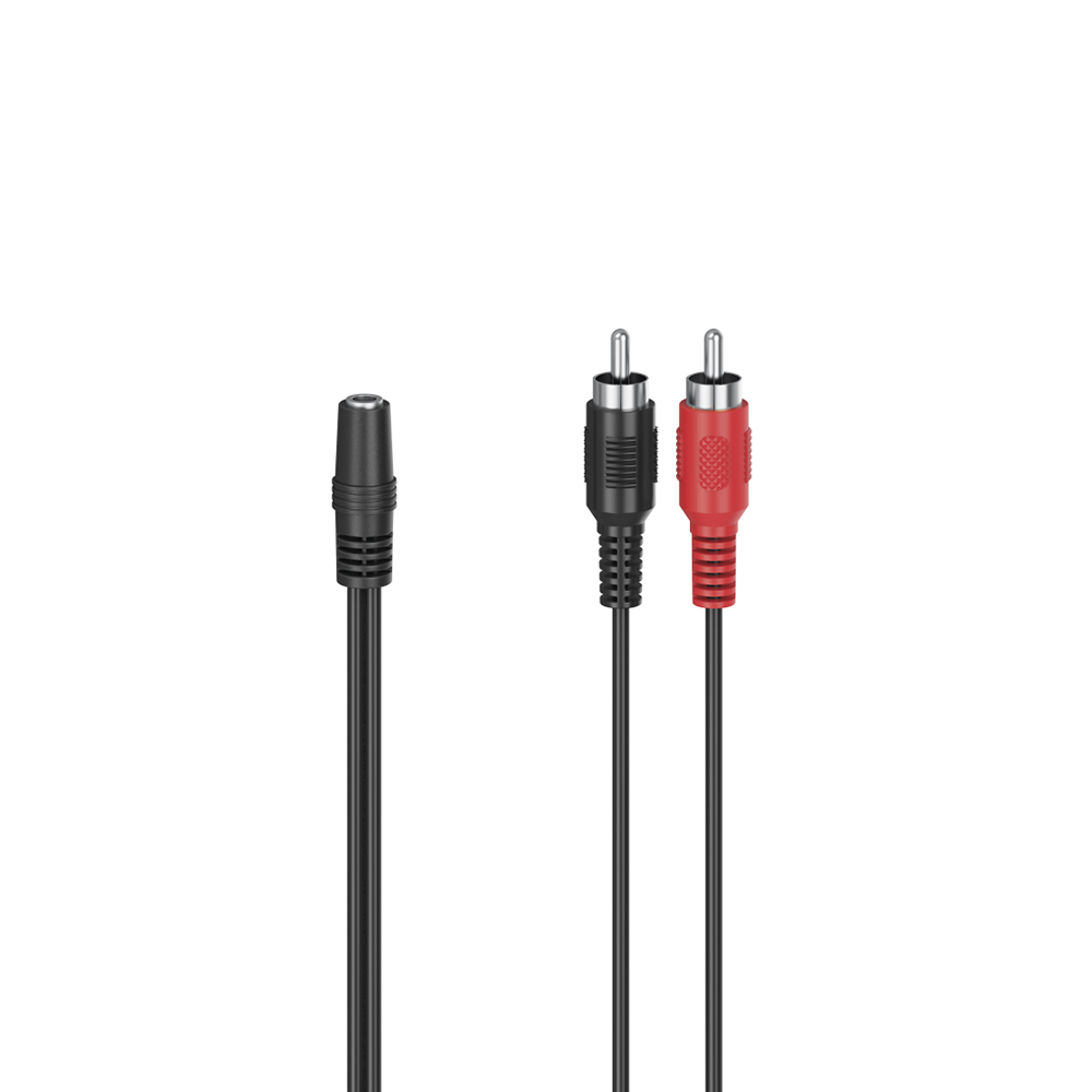 Bild von Hama Audio-Adapter, 2x Cinch-Stecker - 3.5mm Kupp