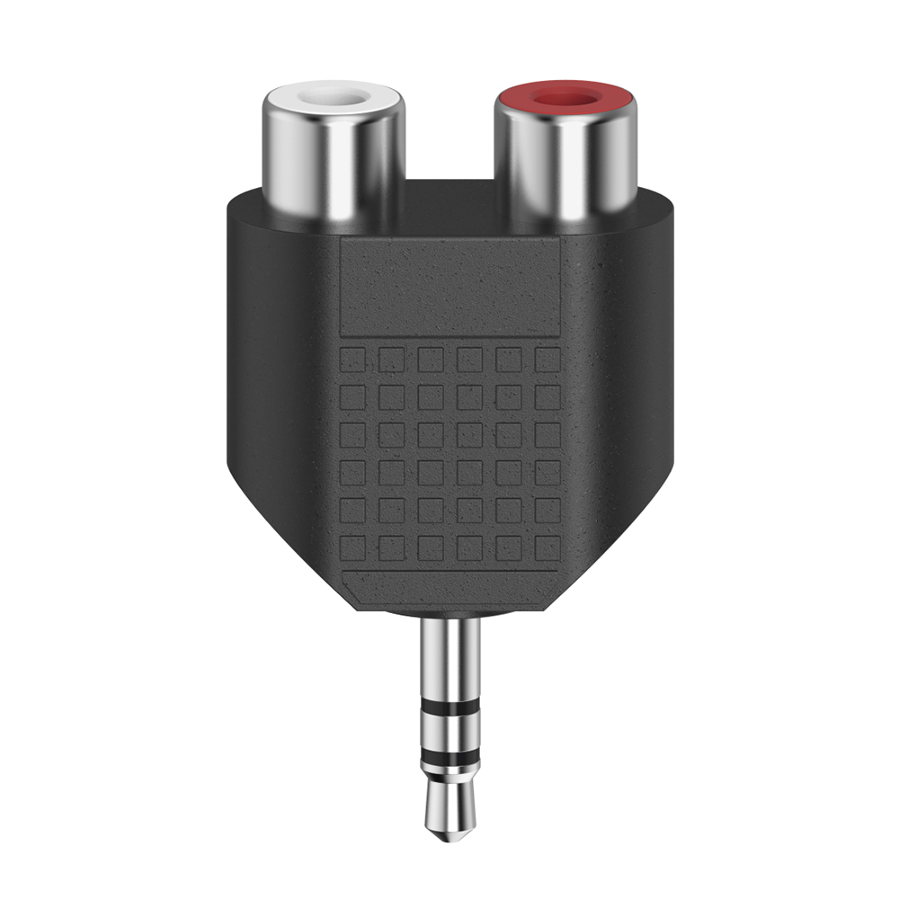 Bild von Hama Audio-Adapter, 3,5-mm-Klinken zu 2x Cinch