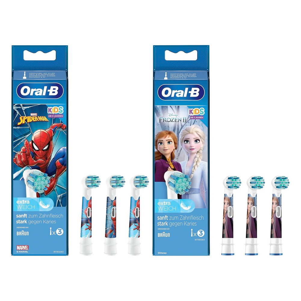 Bild von Oral-B Zahnbürstenkopf Kids Mix assortiert