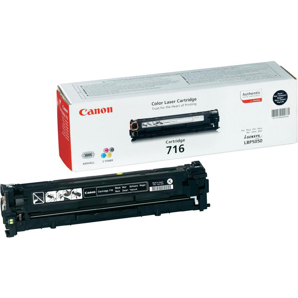 Bild von Canon Toner 716, Schwarz, 2300 Seiten 